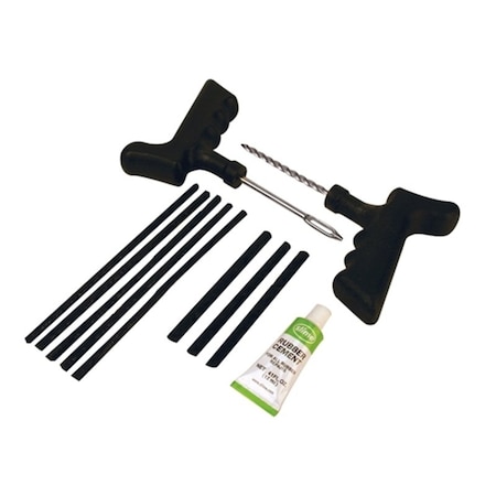 Devcon Slime Deluxe Tire Plug Kit For ATVS, Wheelbarrows, Lawn Mowers 2040-A